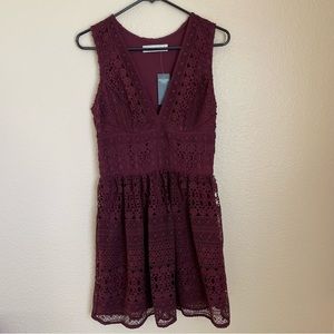 Abercrombie & Fitch Burgundy Dress